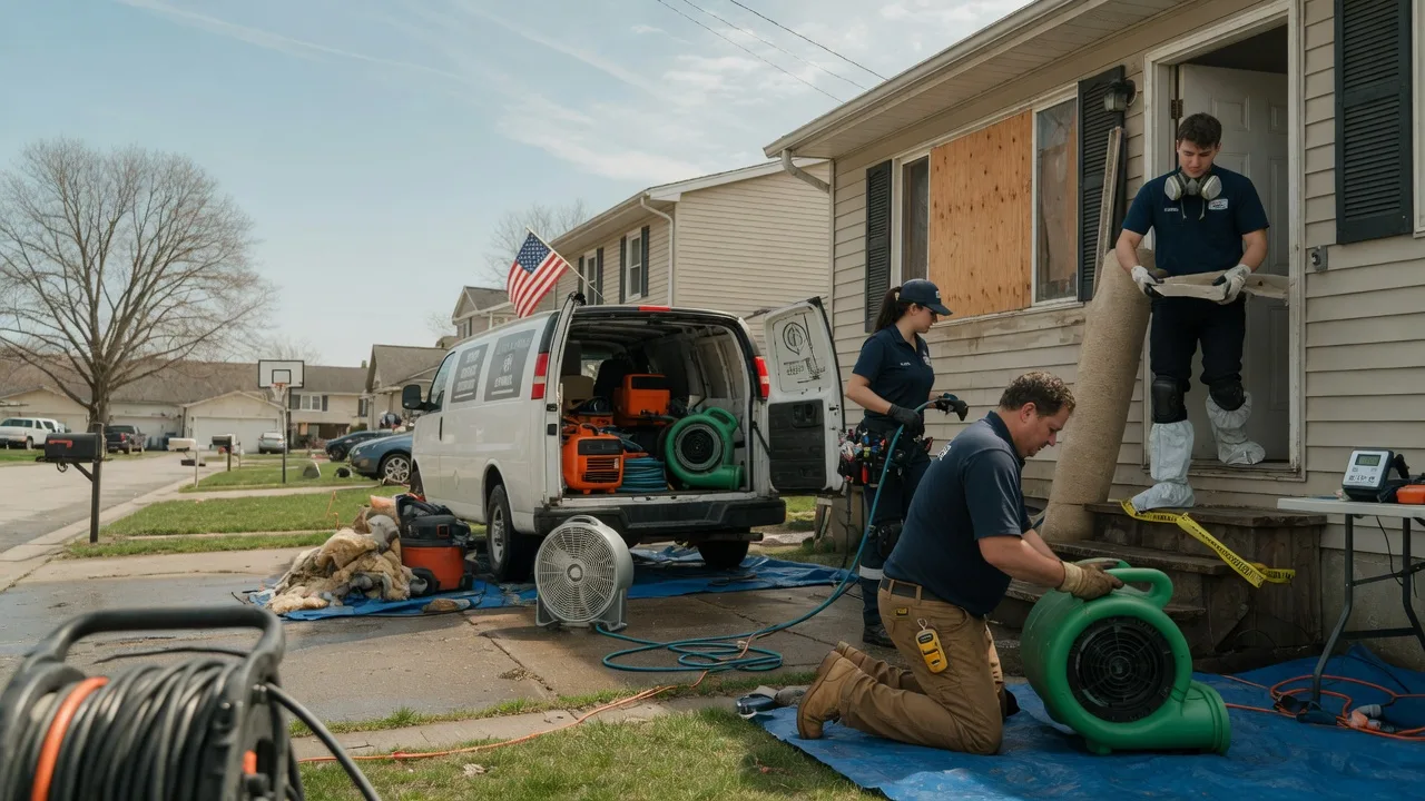 Water Damage Restoration in Church View, VA near me
